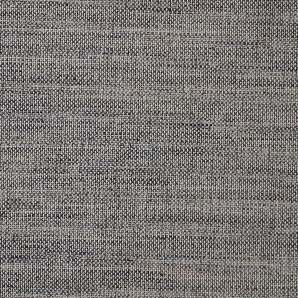 Vorhangstoff Leinenmix durchscheinend grau beige melange
